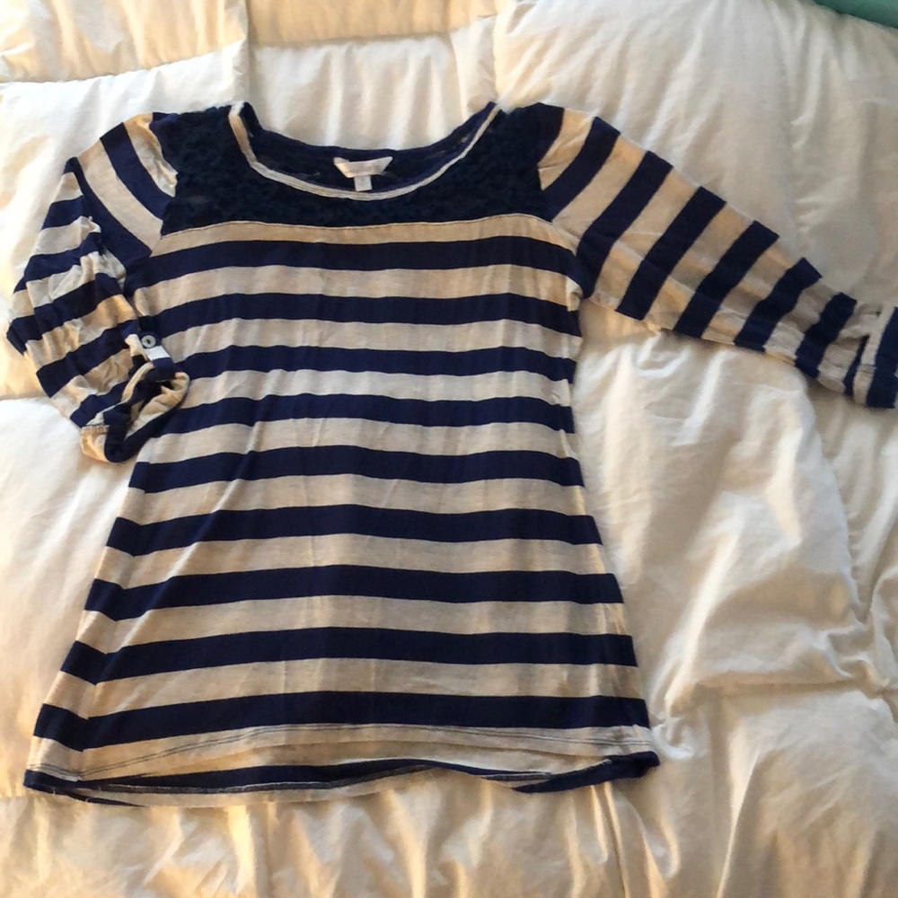Dressy striped shirt